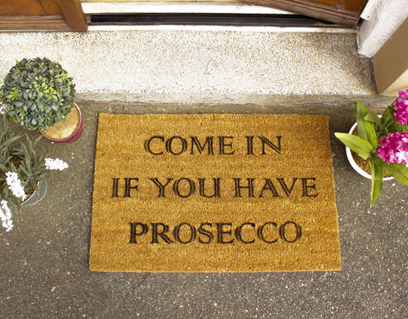 The Present Finder take Artsy Doormats