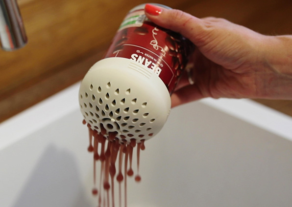 SIFTR mini colander and can strainer product