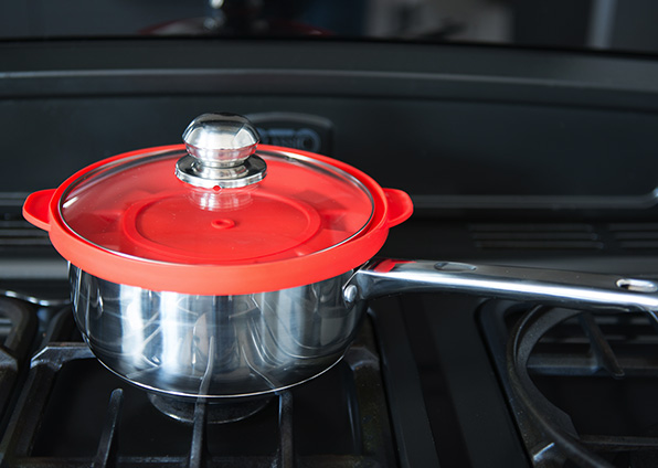 The Smart Steamer lid